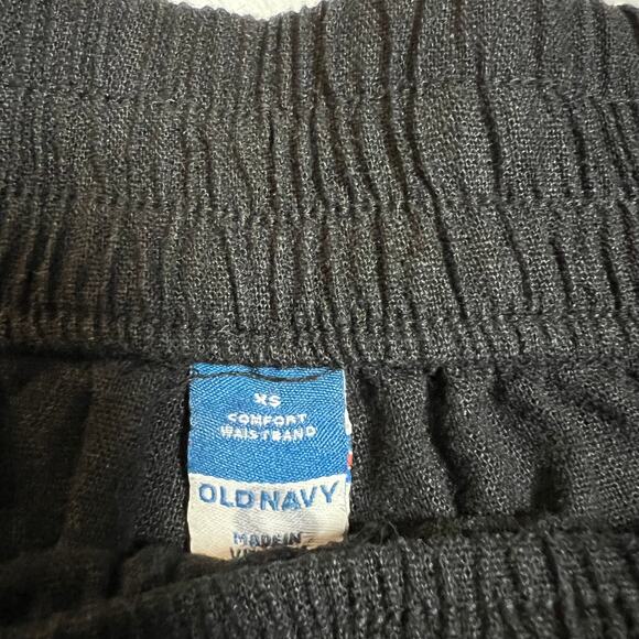 Old Navy Comfort High Waisted Linen Blend Shorts Size X-Small Summer Casual - Picture 4 of 9